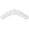 Ekena Millwork 28 3/4"OD x 23 5/8"ID x 2 5/8"W x 7/8"P Flower Ceiling Ring (1/4 of complete circle) CR29FL - alternate 1